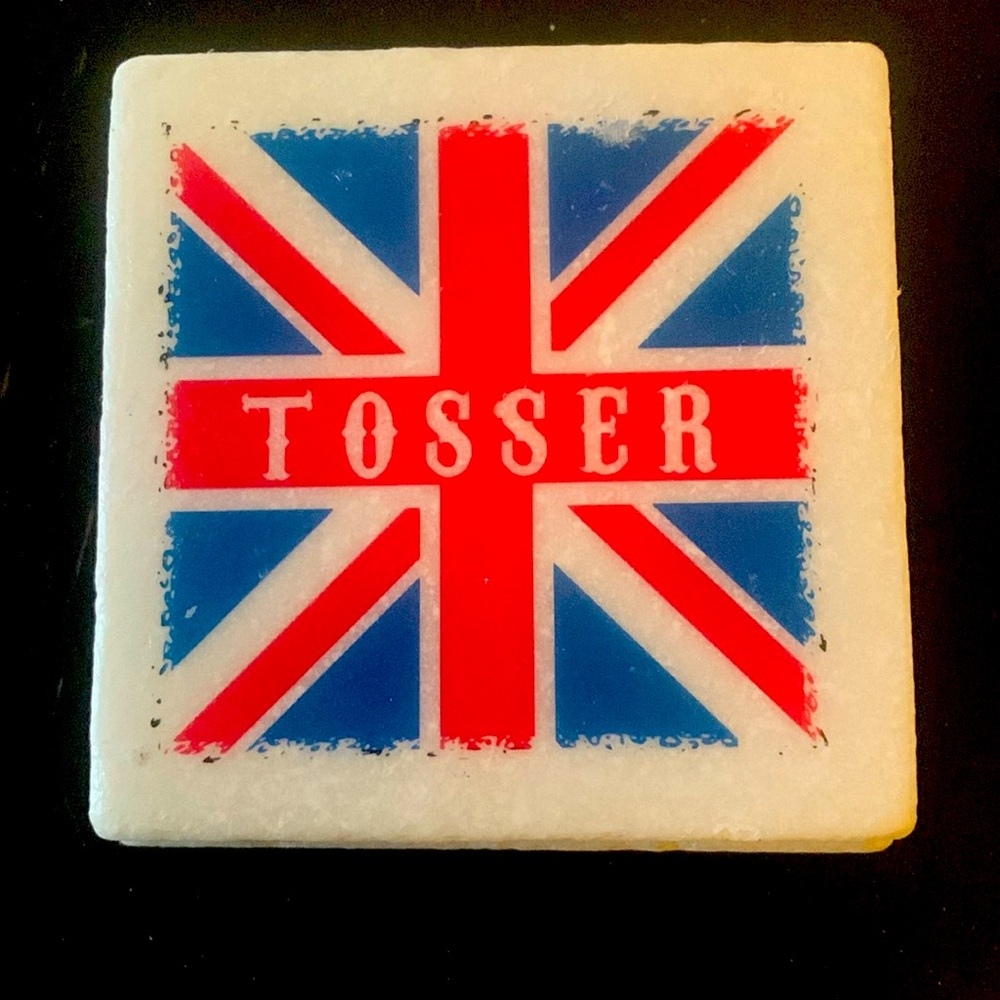 COPY - Vintage look Tosser coaster.
